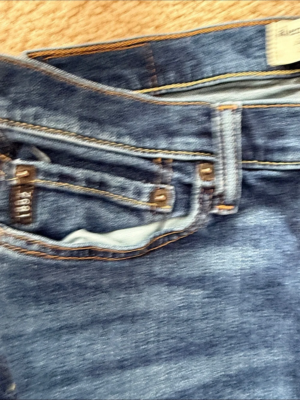 Abercrombie & Fitch Kids Dark Blue Boot Cut Jeans 15/16